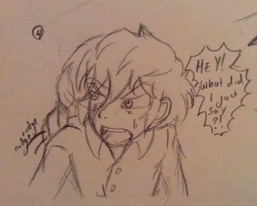 Just A Scribblin Comic I Did At School!