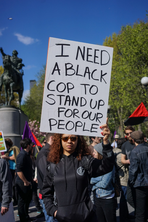 activistnyc:This #MayDay was for #FreddieGray. #blacklivesmatter #BaltimoreUprising #justiceforfredd