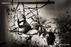 amaury-grisel-shibari: Baby J. in my ropes