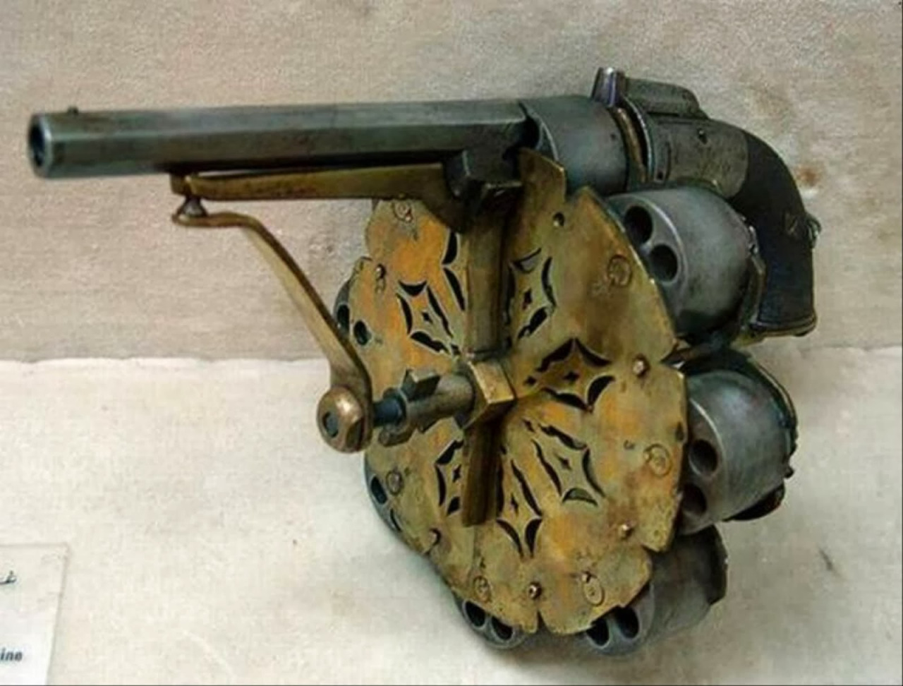 Joseph Enouy’s 8-cylinder, 48-shot percussion revolver, dated 1855
In the meantime, please follow my facebook page: https://www.facebook.com/Museum-of-Artifacts-854818827870934/