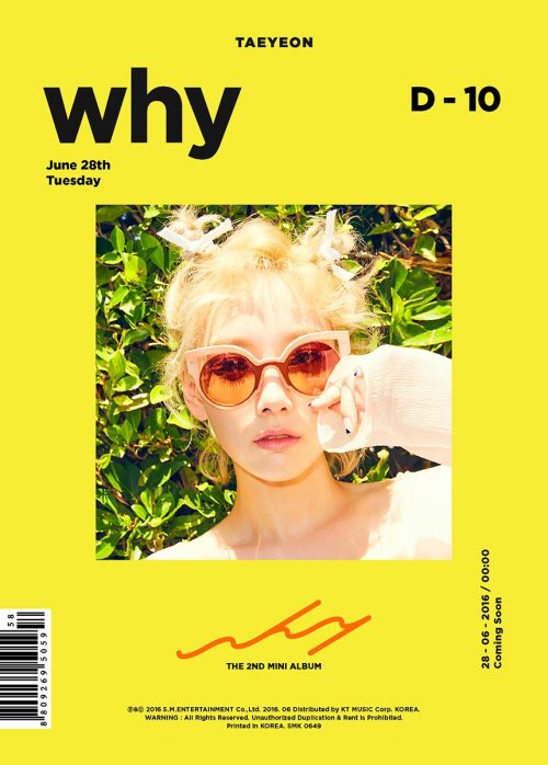 Taeyeon (SNSD) - “Why” Concept Pics