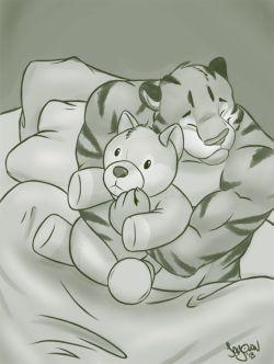 12345onceicaughta:  graywuff:  bearwithme95:  yukithewuff:  Cuddles!   Feeling alone…   CUUUTE!   This looks familiar.. *sigh*