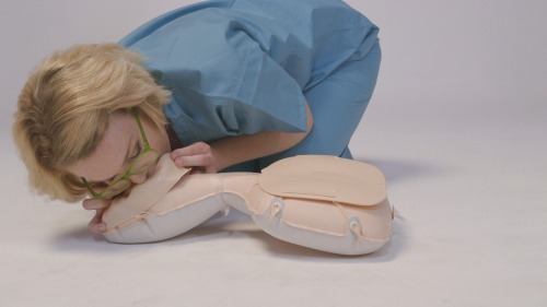 “CPR Module” is now available at www.seductivestudios.comIn this custom video, nurse Jae is going to teach you how to properly resuscitate an unconscious person in need of CPR. Chest compression and forced breath resuscitation. 