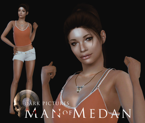 Man of Medan Felicite  “Fliss” Dubois SimI recomend download this set (not include)Game version 1.56