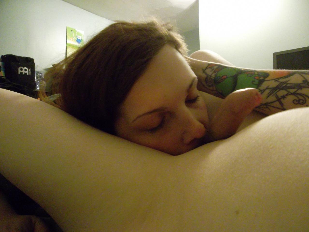 Stuffin&rsquo; my little slut&rsquo;s face. Such a good girl &lt;3