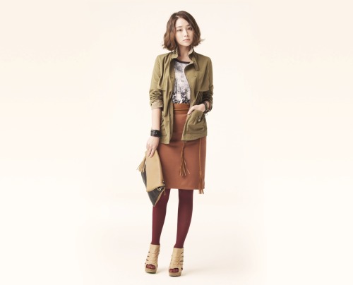 Lee Min-jung for Mind Bridge 2011 Fall Collection