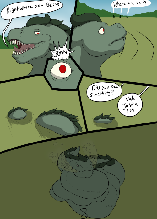 azathuravoresart:   The Dangers of Swimming Alone - by Azathura  I’ve reblogged this before but it’s
