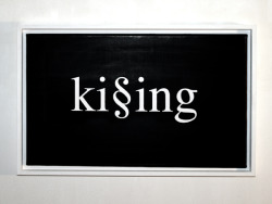 visual-poetry:  “kissing” by anatol knotek 