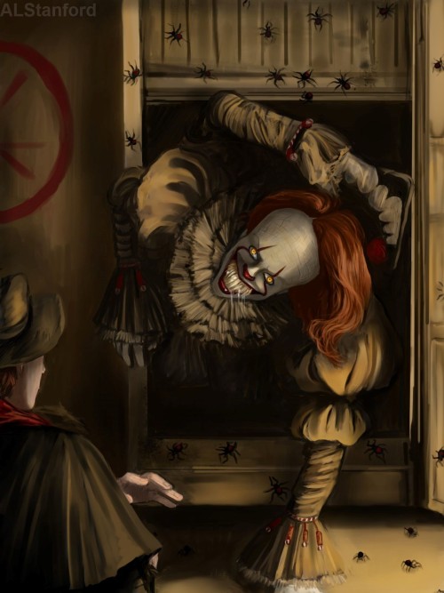 “Time to float, Gunslinger.” Fridge scene, but with Roland. Kinda wanna see him interact with Pennyw