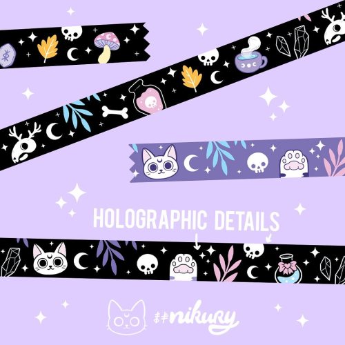 Just ordered three new washi tapes ✨ Can&rsquo;t wait to get them Two are the same meowgical design