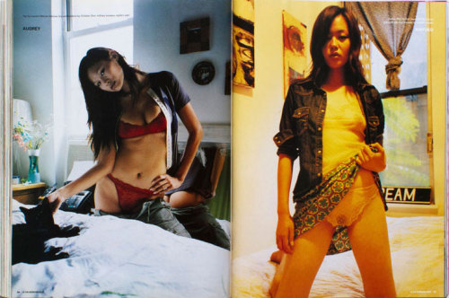 sirui: omahyramotafanclub: duc liao for i-d magazine, september 2001 ya