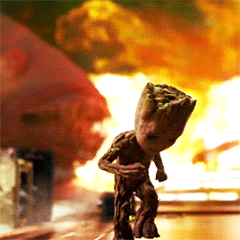 emmaduerrewatson:      Groot! Get out of the way, you’re gonna get hurt!  