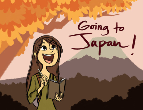 I‘m going to Japan in November! I’ll be traveling with @lightgreyartlab and sketching my way through