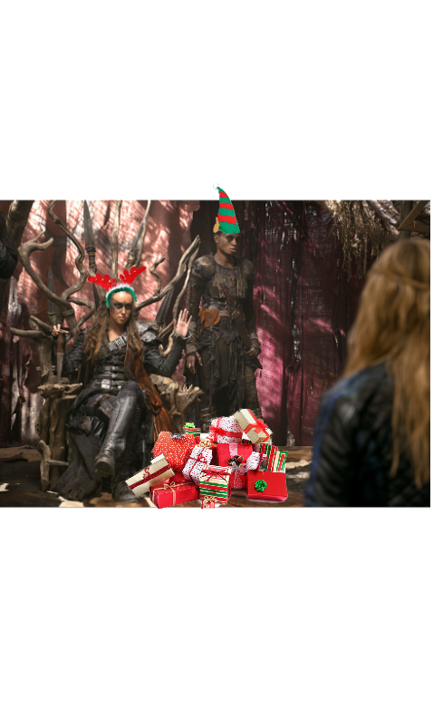 thelastwarriorprincess:  the100writers This is my Christmas story Lexa is pretty