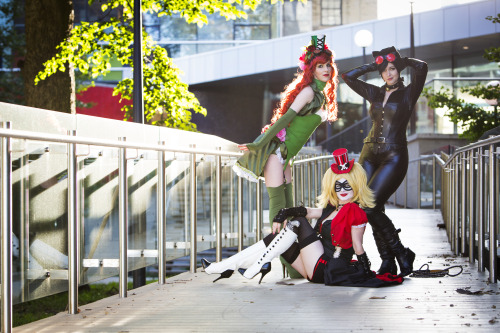 sharemycosplay:  The amazing ladies of the Geekettes posing for Angela Lau. #cosplay #submissionSunday @AsheRogue @CowledGeekette http://www.facebook.com/TheGeeketteshttps://www.facebook.com/angelalau.photography (Photographer) Check us out on twitter,