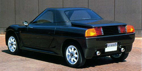carsthatnevermadeitetc:  Mazda AZ550 Sports Type B Concept, 1989. The second of the Autozam Kei-car 