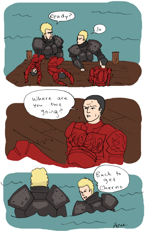 johnhawkens:  pocketaimee:  This is what happened after the end of the movie. You cannot convince me otherwise!! (Credit for this idea goes to you, anonymous dude on 4chan. You’re awesome.)  May it be so ;n; 