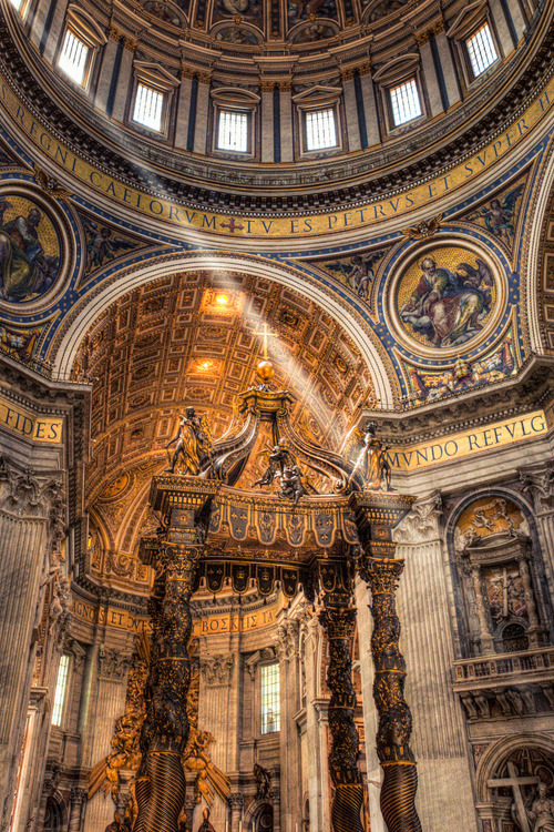 plasmatics-life:Saint Peter’s Basilica ~ By Albert Nam