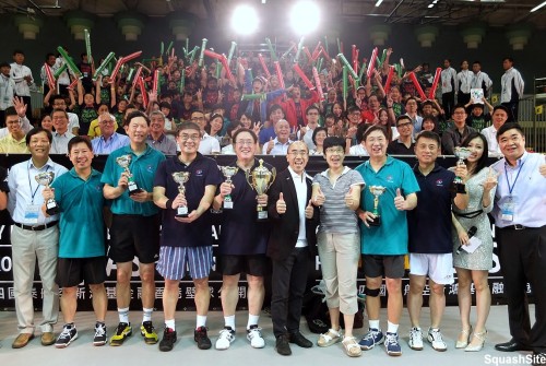 Celebrity Cup in Hong Kong :
the annual challenge match before the finals …