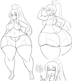 overlordzeon:  Here’s some sketch doodles