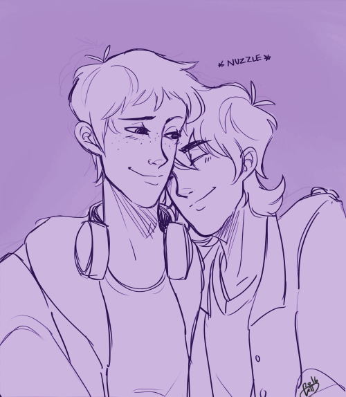kit-replica:Klance Week 2016, Day 3: Heaven/Hell.College AU where Keith and Lance are dying Animatio