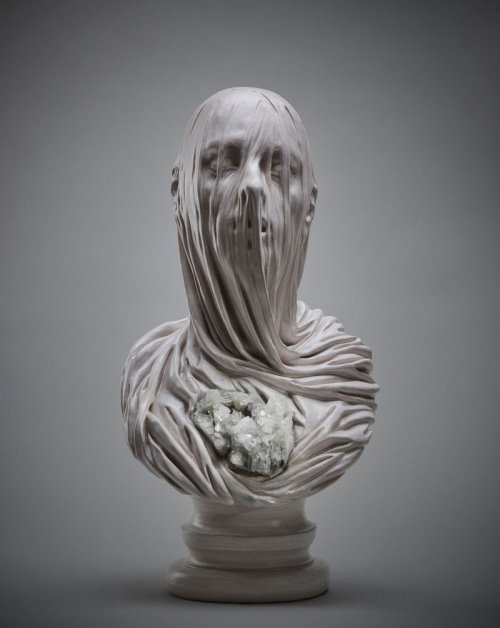Porn Pics sixpenceee:    Ghostly Veiled Souls Carved