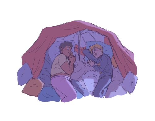 Some Fanarts Of The Ongoing Fic “Side Quest” By @silvercistern ✨⭐️☂️