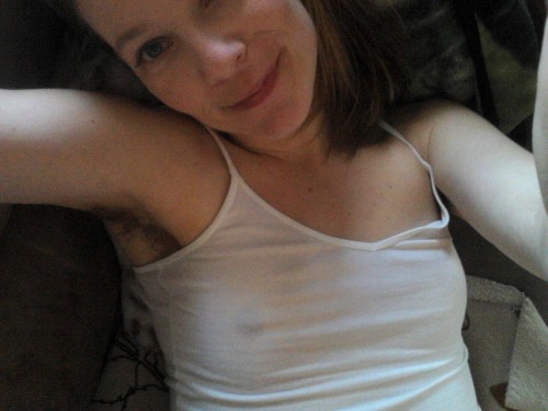 hairysweetlittleone:  Pics for my love  I would love to meet you in person … Great smile and sexy pits