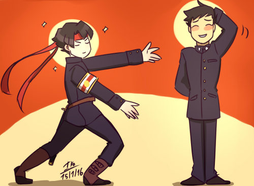 fedoracat:  Asougis profession is not being a lawyer, is killing people with sick burns  My sons <3 