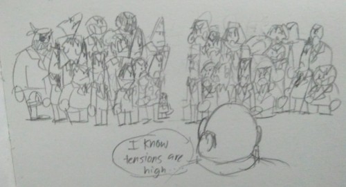 Thought Of This In A Middle Of Class And I Had To Draw It