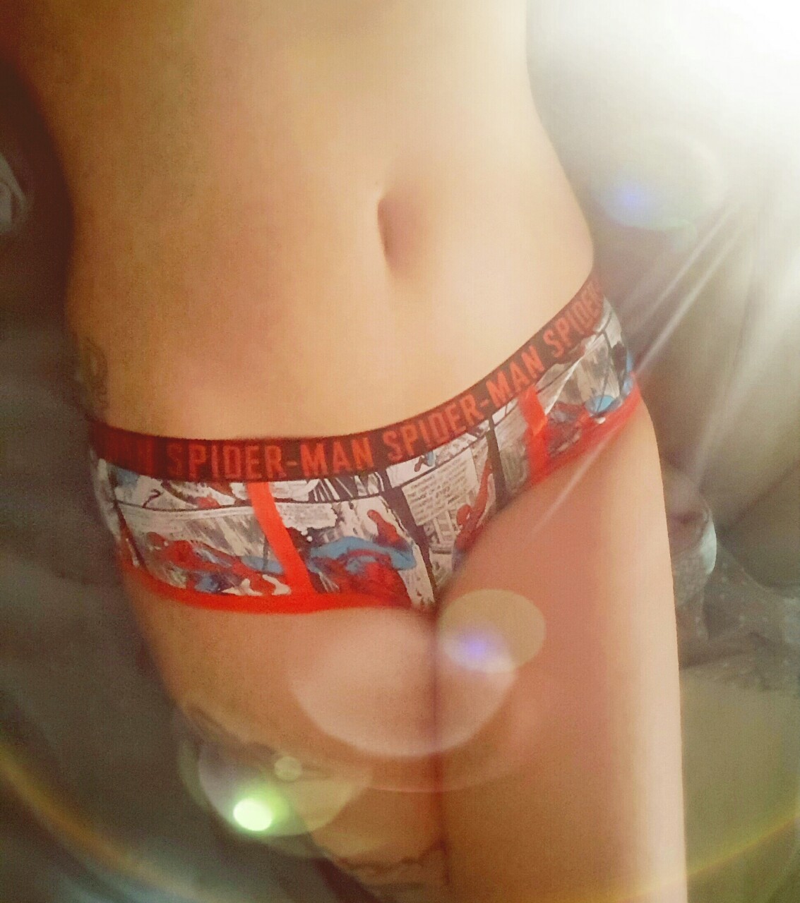 likeabullet-in-the-head:  I got new spiderman undies the other day and I couldn’t