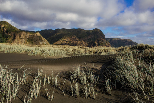 Karekare Beach, West Auckland, New Zealand. Voted by Passport Magazine as 2nd most beautiful beach i