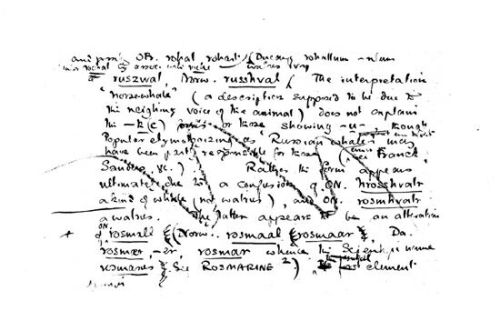 Sex tolkienisms:   Tolkien’s Handwriting  pictures