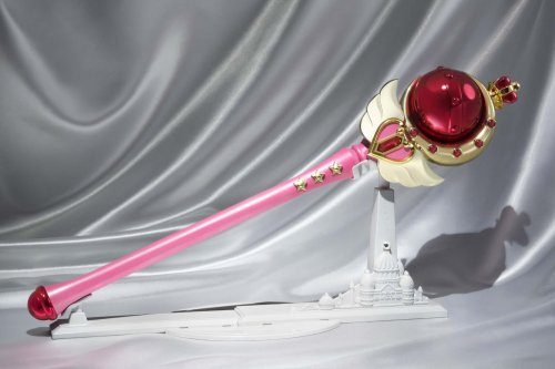 fuckyeahprettysoldier: Bandai Tamashii Nations Proplica Cutie Moon Rod “Sailor Moon S” A