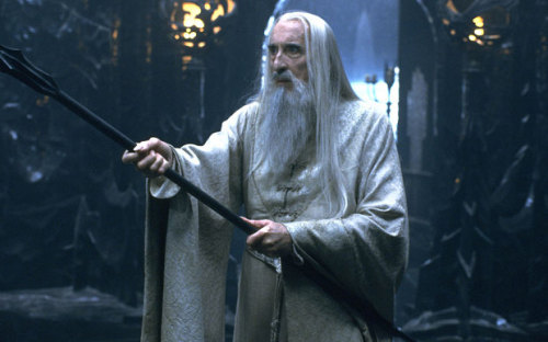 Porn sonsofdurin:  Sir Christopher Lee, the screen photos