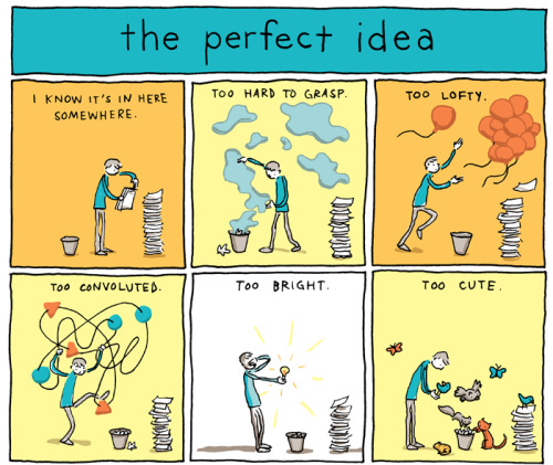 incidentalcomics: The Perfect IdeaThe search continues. Incidental Comics posters are available