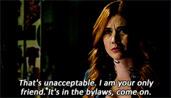 allsonargent:Clary Fray + funny quotes (Season 2A)