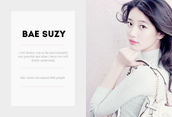 so-nyeo:  suzy of miss a → female idol profiles 1/∞