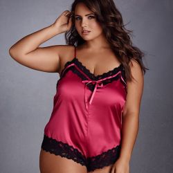 lingerie-plus:  Our lace trim teddy is on sale for ร.95 today only!  Reg. ื.95  link in bio!  #oohlalatuesday #hipsandcurves #BeFullyYou #sexy #lingerie #plus #curves #curvy