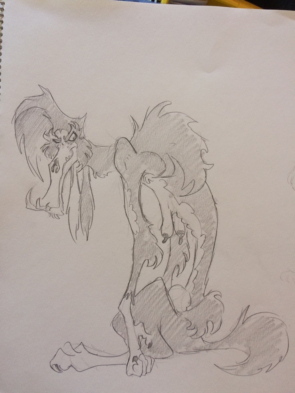 Getting better at working in a simpler style.