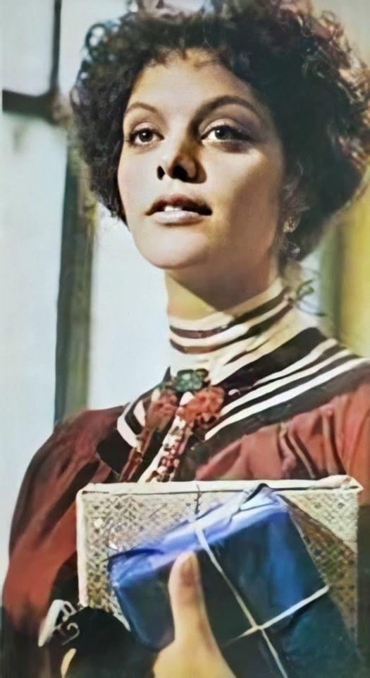 Beautiful Tina Aumont as Idina in Mauro Bolognini's Metello (1970).
Publicity photo from ebay.