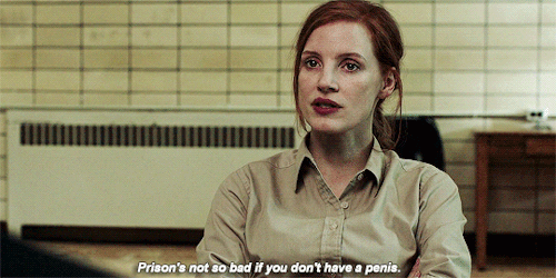 filmgifs: Miss Sloane (2016) dir. John Madden