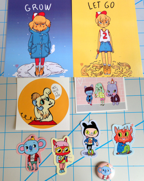 natalikoromotoart:  I’m having a GIVEAWAY! Spring clean your rooms and decorate them with new artwork, and cool stickers. :) I’m giving away 2 packages! so I’ll be selecting two winners.  Package #1: Set of 3 5x7 postcards, 3 stickers, and a 1