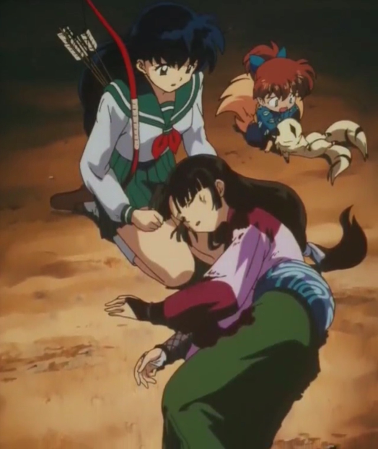 Kagome and shippo