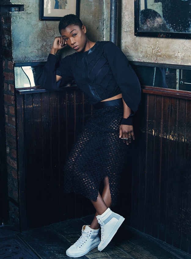 ali-lifts:  fuckyeahpoussey:  Samira for Diva magazine  Omg 