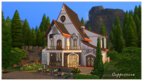 Cappuccino - Witch HomeWitch family home No CC, playtested and fully furnished; bb.moveobjects must 