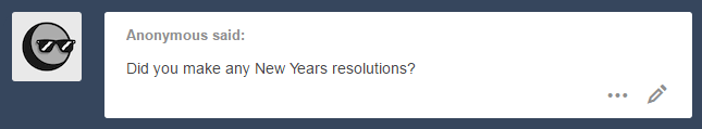 naughtyjester:  Don’t act like you’ve never messed up a resolution before! :(