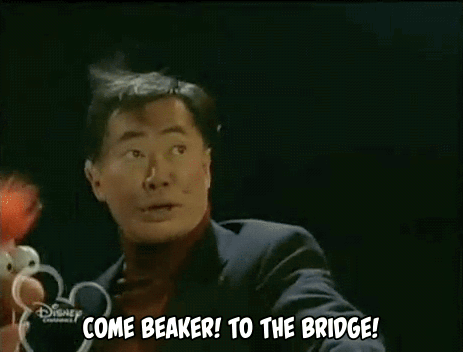wilwheaton: adventurelandia:  “Mr. Beaker, set ego to ‘Bruised’“. George