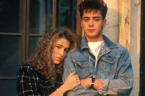 Sarah Jessica Parker and Robert Downey Jr, 1984