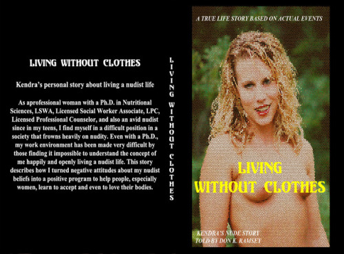 Finally, there is a serious and thoughtful book about living a happy and productive nudist life. A young woman learns in her teens that she loves doing everything in the nude, and finally realizes that she is a nudist. She educates herself, and uses nudis